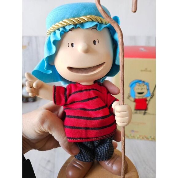 Hallmark Linus pageant large what Xmas about decor Xmas 10" Shepherd 2015 Linus - Picture 7 of 9